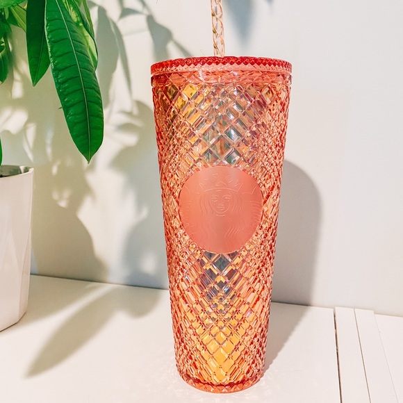 🎅 Starbucks Holiday 2021 Venti Pink Jeweled Tumbler/Cup - Picture 2 of 2